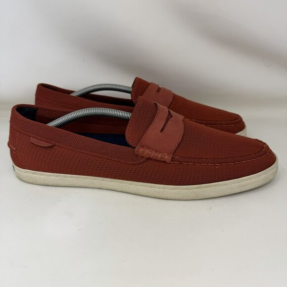 Cole Haan Nantucket Knit Penny Loafers Orange Men\'s Size 12 main image 5